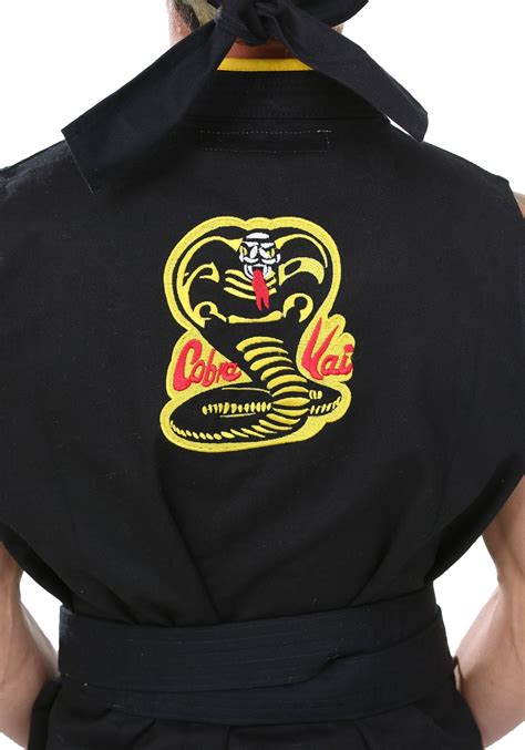Super Elite Cobra Kai Costume Kai Karate Kid Movie Black Headband