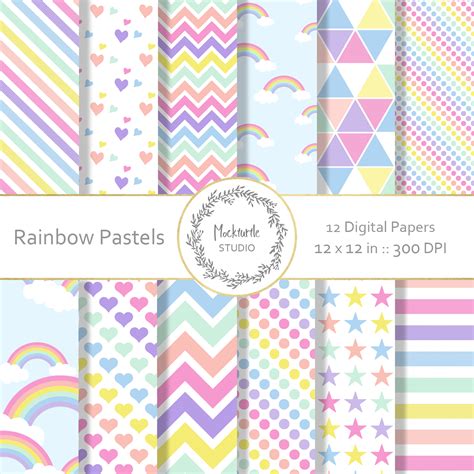 Digital Papers Collection On Behance