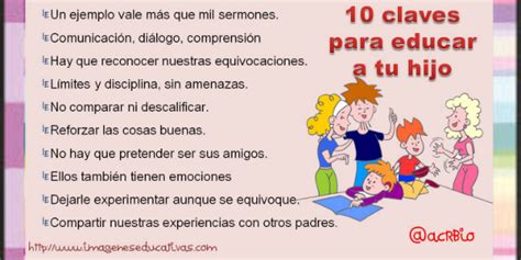 10 Claves Para Educar A Tu Hijo