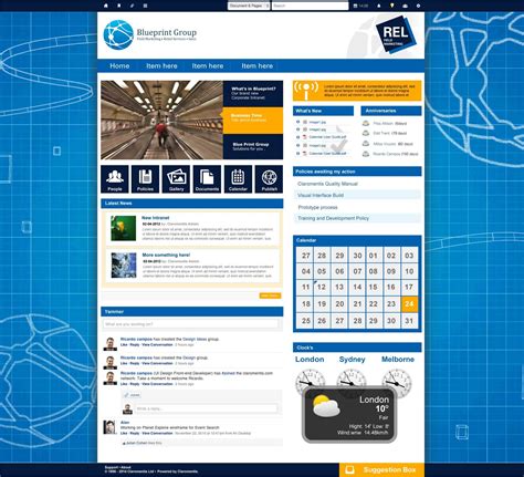Best Intranet Designs And Examples Claromentis Sharepoint Design