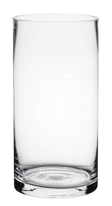 Large Glass Cylinder Vase Rainflorist
