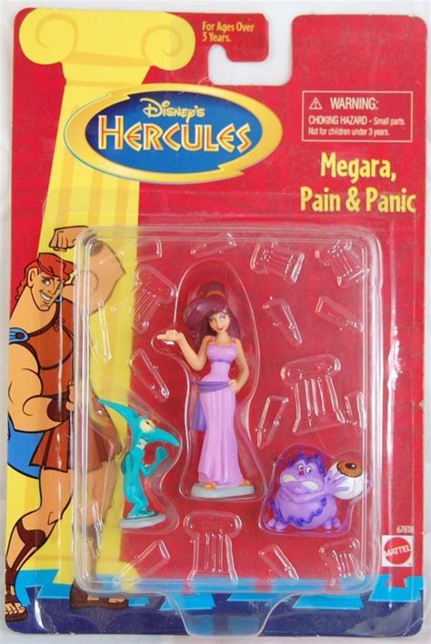 1997 Disneysherculesmegarapain Panicaction Figures By Mattel Pvc