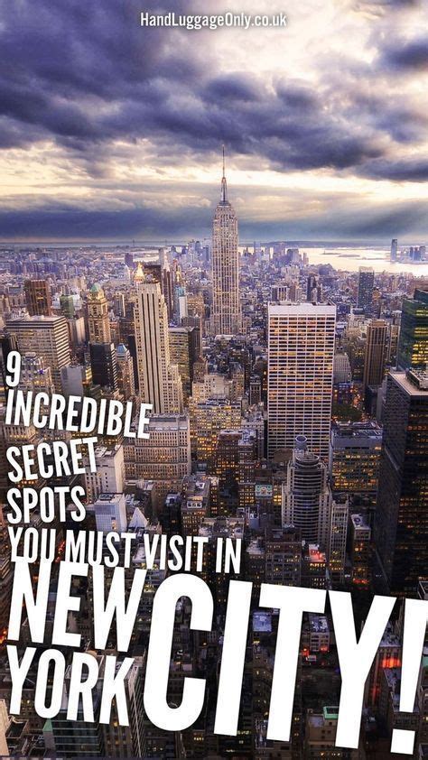 9 Incredible Secret Spots You Have To Visit In New York City Hand