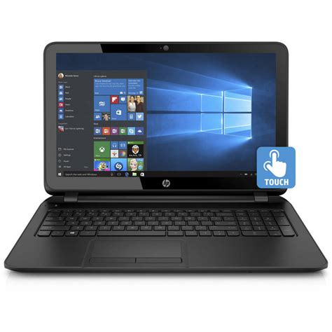 New Hp 156 Touch Screen Laptop Intel4gb500gbwin 10dvd Rwhdmi
