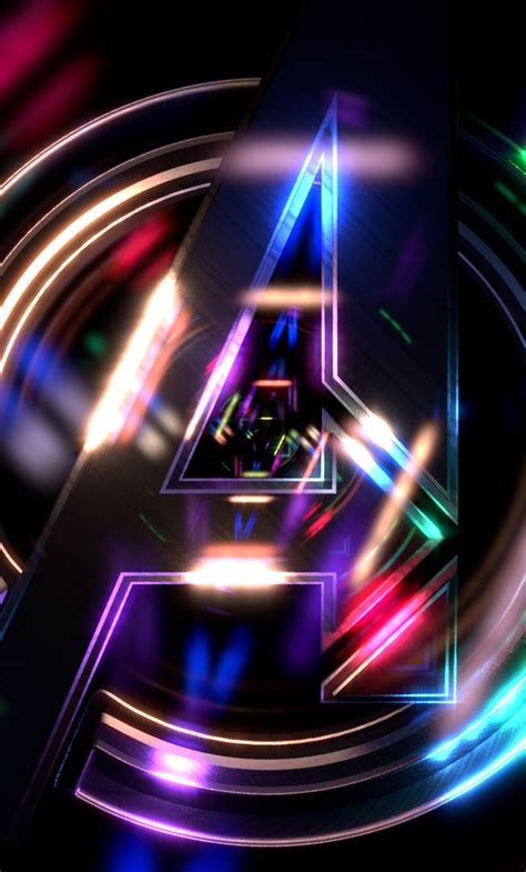 Avengers Neon Android Wallpapers Wallpaper Cave