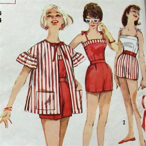 Mrs Button S Vintage Corner Vintage Playsuit Sew Along Pattern Inspration From My Collection
