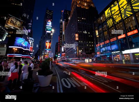 Times Square New York City Stock Photo Alamy