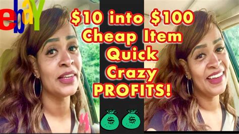 turn 10 into 100 flip cheap item ebay reselling thrift haul thrift with me ebay