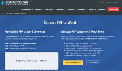 9 Best Pdf To Word Converter Software Offline And Online 2020 Talkhelper