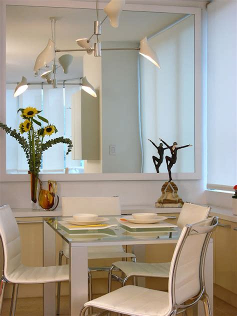 mirror mirrors furniture dining room window bathroom venetian space