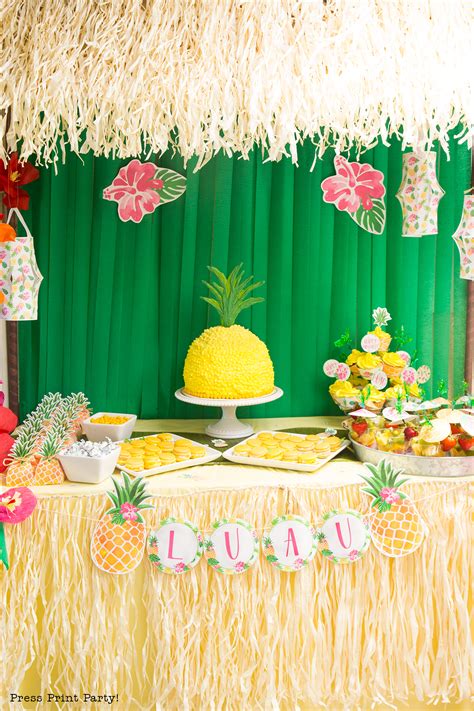 Choose from 280000+ egyptian decorations graphic resources and download in the set of decorative vintage frames and borders set gold photo frame with corner thailand line for picture vector design decoration pattern style border. Sweet "Party Like a Pineapple!" Birthday Party Luau ...