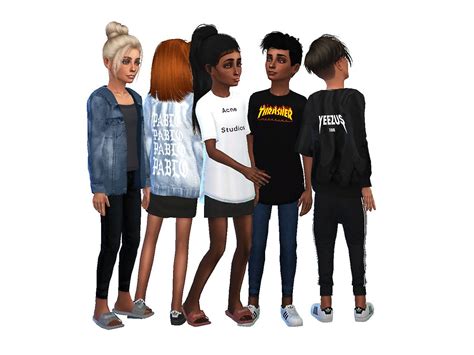 Sims 4 Kids Clothing Cc Bdarev