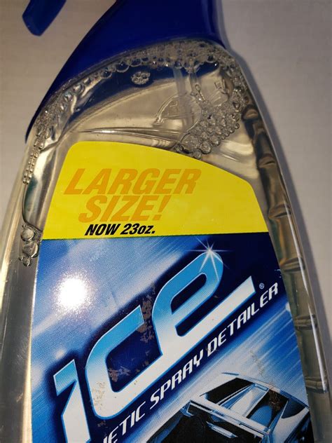 Turtle Wax Ice Spray Detailer Original Larger Oz Fl Oz New