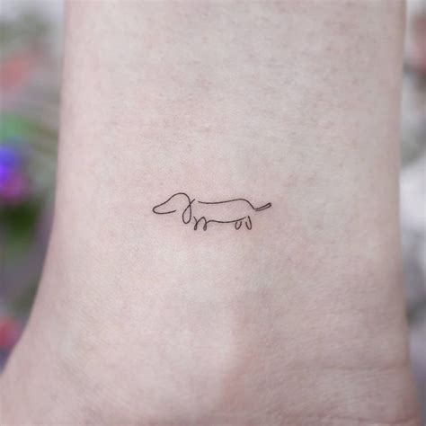 Discover More Than 77 Minimalist Dog Tattoo Super Hot Vn
