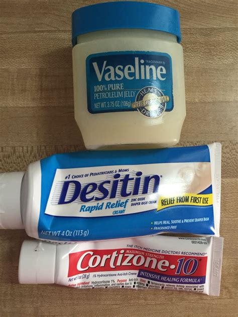 Severe Diaper Rash Mix Vaseline Desitin And Cortizone Cream Together