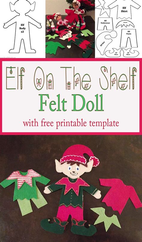 Elf Pattern Printable