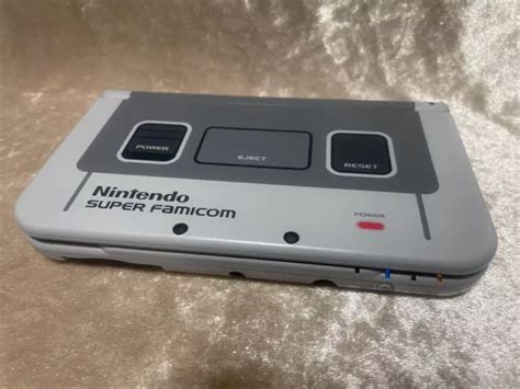 New Nintendo 3ds Xl Ll Super Famicom Edition Console Stylus Japanese