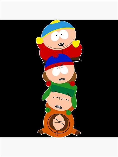 South Park Eric Cartman Kyle Broflovski Stan Marsh Kenny