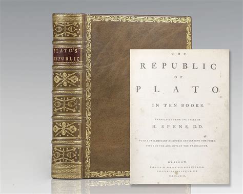 Republic book 1 summary (1 of 3). Plato Republic First Edition Rare