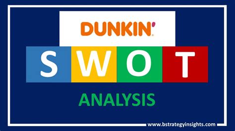 SWOT Analysis Of Dunkin Donuts BStrategy Insights