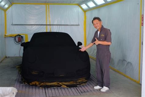 Worlds Blackest Porsche Painted With Japans Musou Black 【video