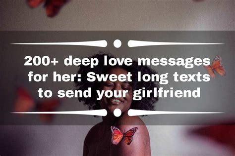 200 Deep Love Messages For Her Sweet Long Texts To Send Your
