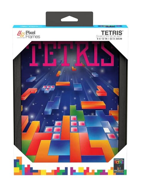 Gadżet Ramka 3d Pixel Frames Tetris Sklep Perfect Blue