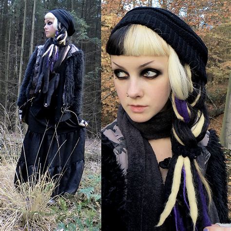 Psychara Todays Outfit In Tha Forest Modern Witch Fashion Gothic