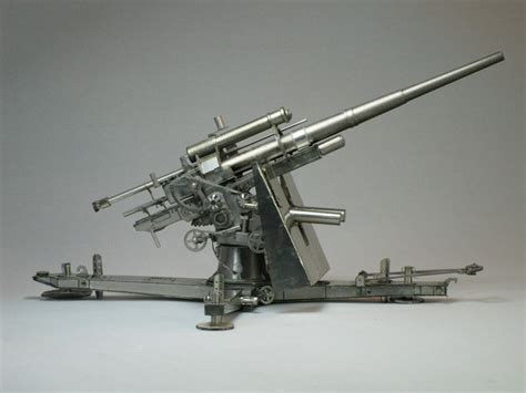 135 German 88 Mm Anti Aircraft Assembling Model Anti Tank Artillery In