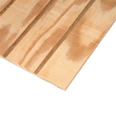 Plytanium Plywood Siding Panel T1 11 4 In Oc Nominal 1132 In X 4 Ft