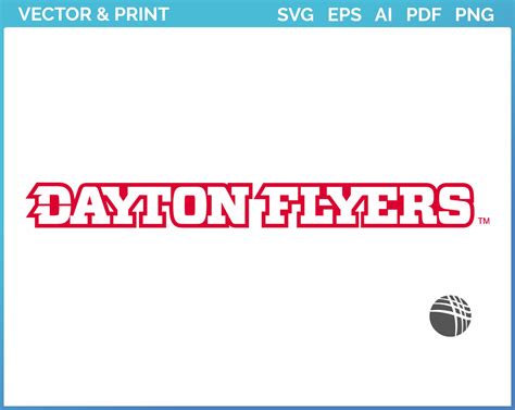 Dayton Flyers Wordmark Logo 2014 College Sports Vector Svg Logo