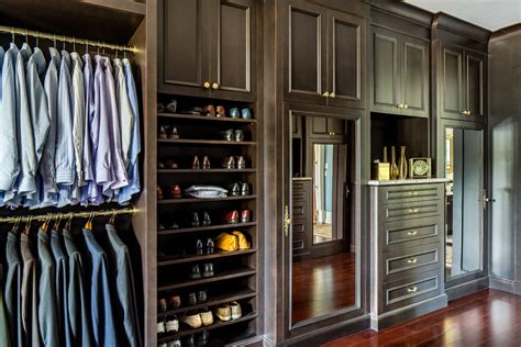 Colts Neck Burnished Black Luxury Closet Traditional Closet New