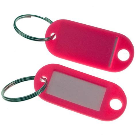 Shop For And Buy Key Identifier Tag Plastic Keytag With Split Key Ring