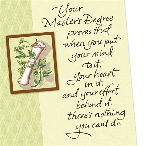 Something Exceptional Masters Degree Graduation Card Greeting Cards