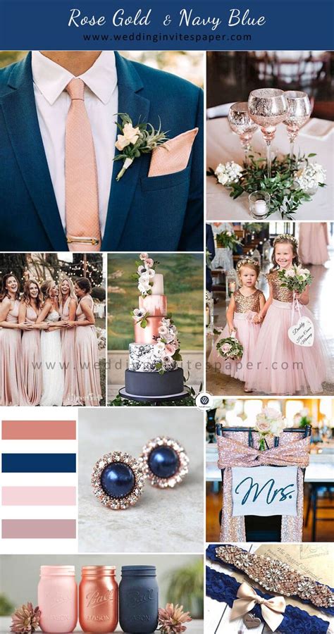 5 Amazing Rose Gold Wedding Color Ideas To Steal In 2020 In 2020 Gold