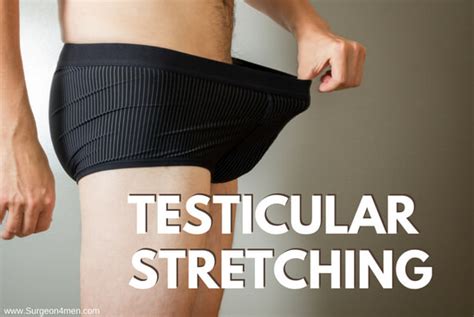 Ball Stretching Pictures Testicle Stretching And Scrotum Stretching