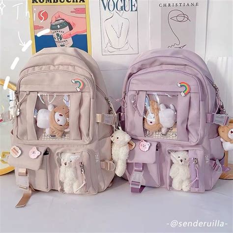 Kawaii Harajuku Japanese Style Ita Backpack Limited Edition In 2023 Stylish School Bags