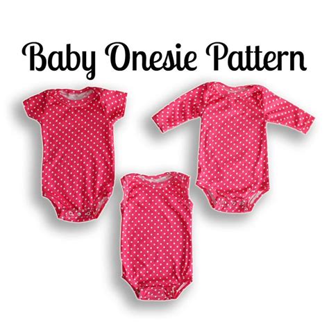 Onesie Sewing Pattern Nb 36 Months Baby Sewing Onesie Pattern
