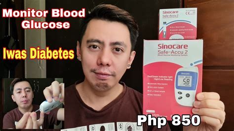 How To Check Your Blood Sugar With Sinocare Safe Accu 2 Blood Glucose
