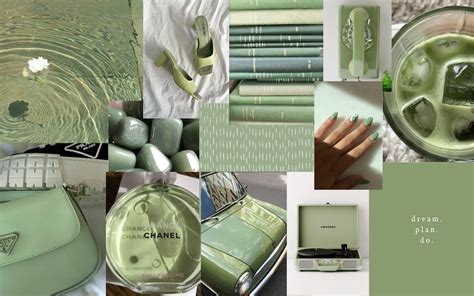Sage Green Wallpaper Aesthetic Sage Green Collage In 2021 Homeartapp