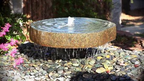 Natural Millstone Fountain Stone Water Features Water Fountains