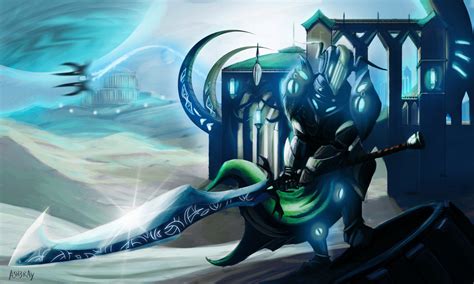Blue Knight Guardian Of The Moons Templenight By Ash3ray On Deviantart