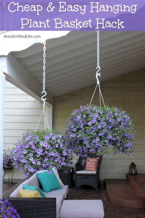 There's little doubt hanging baskets are a great way to add flair to your outdoor space. 42 Amazing Outdoor Hanging Planter Ideas to Brighten Your ...