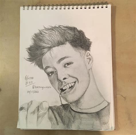 It S A Drawing Of Zach Herron From Why Don T We Drawings Really Cool Drawings Cool Drawings