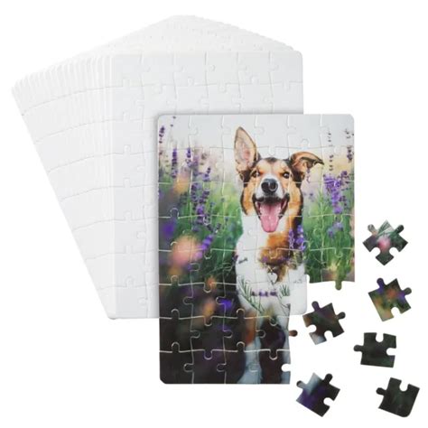 20 Set Blank Puzzles To Draw On Sublimation Jigsaws Puzzle Diy Craft