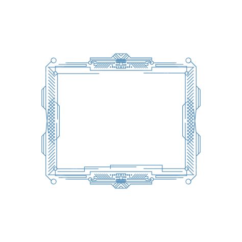 Title Frame Vector Art Png Science And Technology Border Frame Title