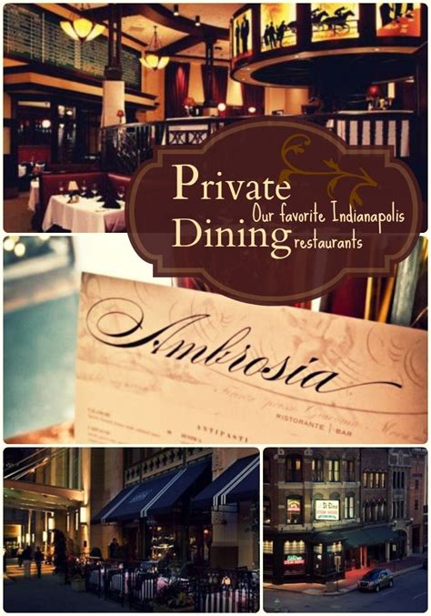 Private Dining Our Favorite Indianapolis Restaurant Venues