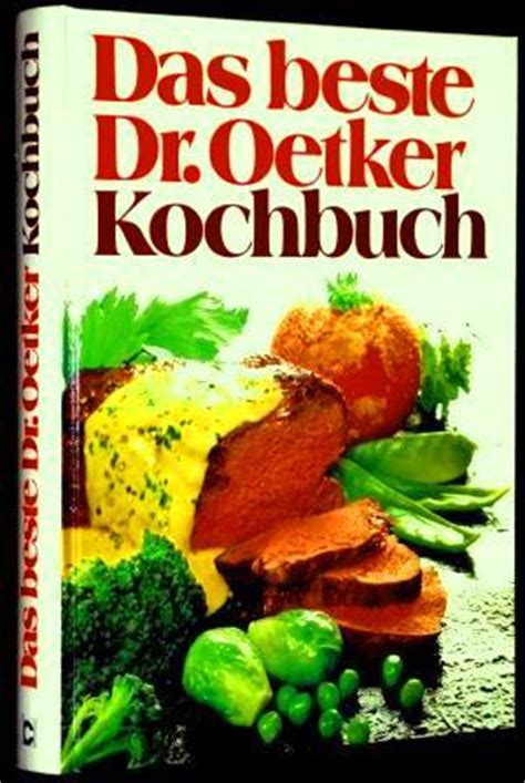 August Oetker Dr Oetker Kochbuch Zvab