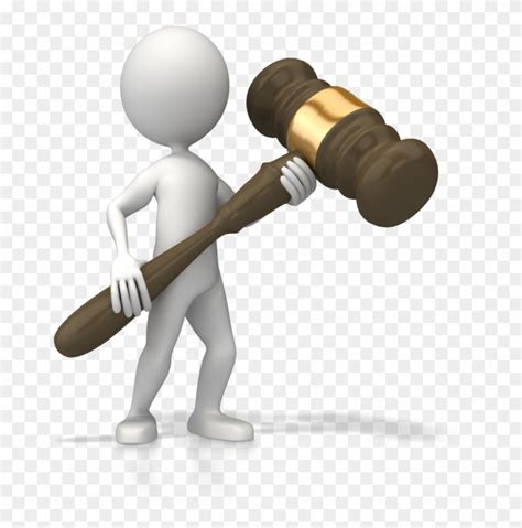 Legal Clipart Female Judge Holding Gavel In Courtroon Clipart Clip