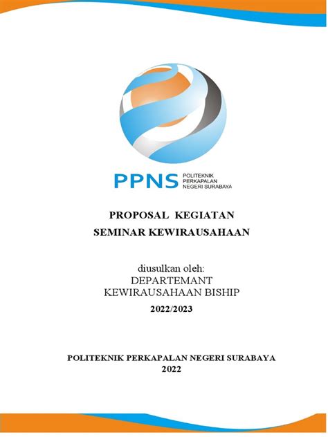 Proposal Kegiatan Seminar Kewirausahaan Biship 2022 Pdf